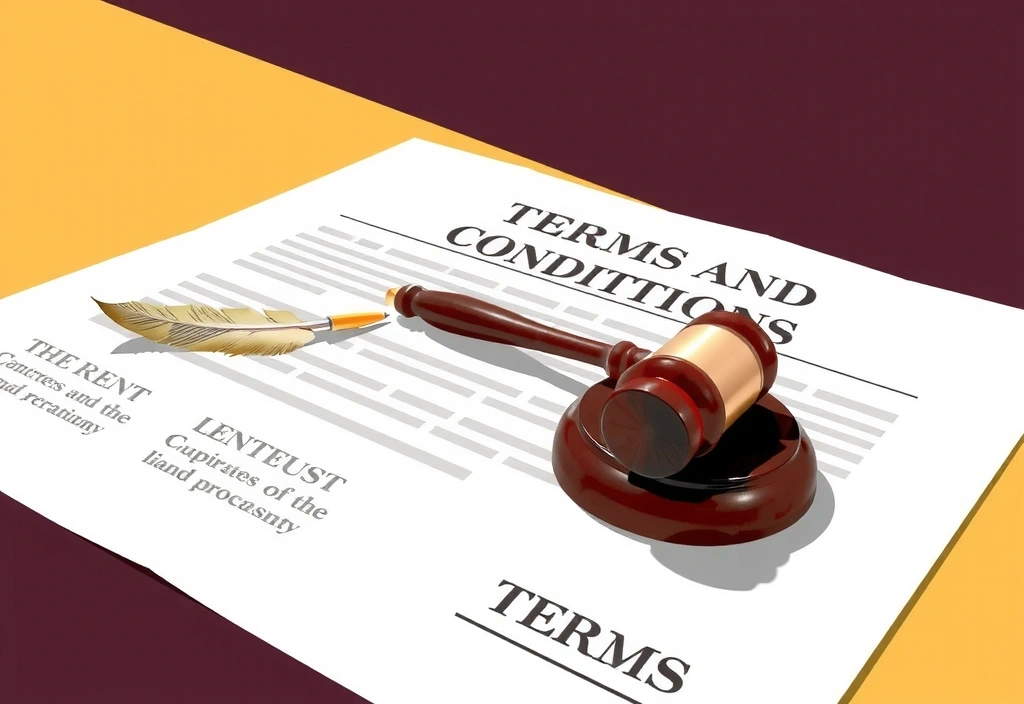 Illustrazione di documenti legali e accordi